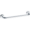 Porte-serviettes 650, 1 barre fixe 600 mm, tube laiton chromé Ø 16 mm