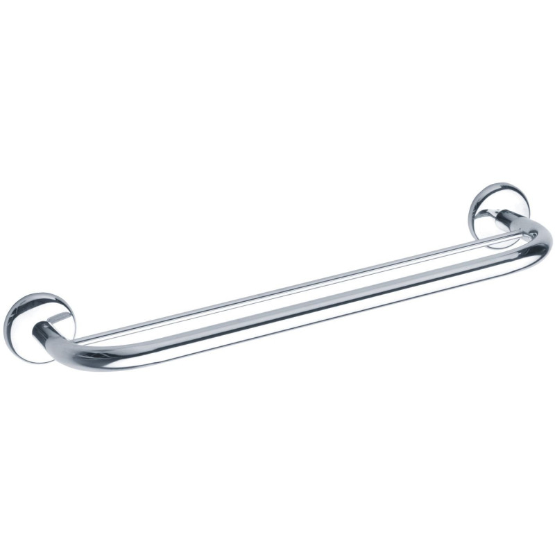 Porte-serviettes, 2 barres fixes, tube laiton chromé Ø 16 mm