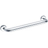 Porte-serviettes, 2 barres fixes, tube laiton chromé Ø 16 mm