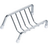 Porte-savon sur pieds 100 x 60 x 40 mm, fil Ø 2,5 mm, pied Ø 5 mm, inox 304
