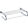 Rack porte-serviettes LOFT 500 x 300 x 113 mm, tube acier chromé Ø 16 mm