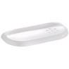Tablette lavabo 300 x 120 x 30 mm, résine thermodurcie blanc
