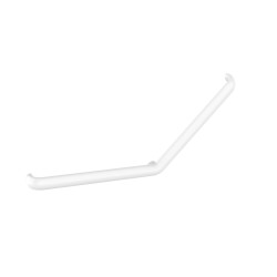 Barre d'appui 135° 3pf symétrique, ERGOLIFE sans embase, nylon blanc Ø 38x25 mm