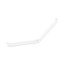 Barre d'appui 135° 3pf symétrique, ERGOLIFE sans embase, nylon blanc Ø 38x25 mm