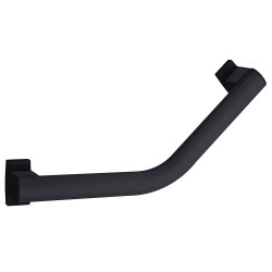Barre d'appui 135° symétrique, 232 x 232 mm, tube alu. anthracite Ø 38 x 25 mm