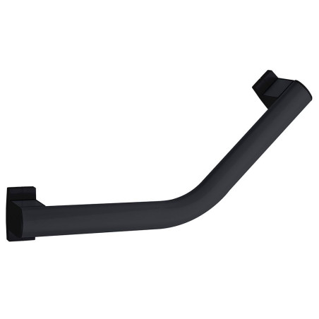 Barre d'appui 135° symétrique, 232 x 232 mm, tube alu. anthracite Ø 38 x 25 mm