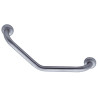 Barre d'appui 135° symétrique 265 x 265 mm, tube inox brossé Ø 30 mm