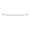 Barre d'appui droite, tube acier époxy Blanc brillant Ø25mm. Fix. Invisibles