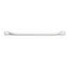 Barre d'appui droite, tube acier époxy Blanc MAT Ø25mm, fixations invisibles