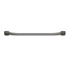 Barre d'appui droite, tube acier époxy gris Ø 25mm, fixations invisibles