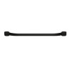 Barre d'appui droite, tube acier époxy Noir MAT Ø25mm, fixations invisibles