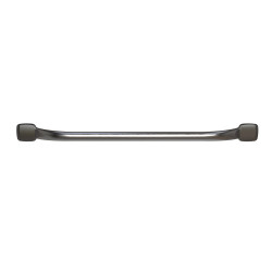 Barre d'appui droite, tube inox 304 brossé Ø 25 mm, fixations invisibles