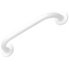 Barre d'appui droite 300 mm, tube acier époxy blanc Ø 25 mm