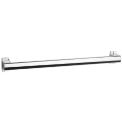 Barre d'appui droite, tube aluminium anodisé Ø 38 x 25 mm