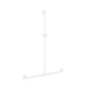 Barre d'appui en T, 876 x 1276 mm, ERGOLIFE Nylon blanc Ø 38 x 25 mm