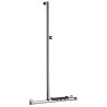 Barre d'appui en T ou L 600x1296 mm, support douchette, alu. anodisé Ø 38x25 mm