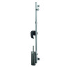 Barre d'appui verticale multifonctions H1050 mm, avec 3 accessoires, anodisé