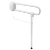 Barre relevable Classic avec béquille de soutien, aluminium époxy blanc