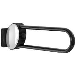 Barre relevable 770mm, tube alu. gris anthracite Ø 38x25mm, fixations invisibles