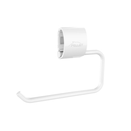 Distributeur papier rouleau, Ergolife nylon blanc, adaptable sur barres Ø38x25mm