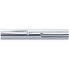 Manchon de rallonge 120 mm pour porte-rideau, tube laiton chromé Ø 20 mm