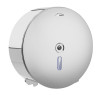 Distributeur papier WC, 311x115 mm, Ø 311 mm, inox 304 satiné, à clé