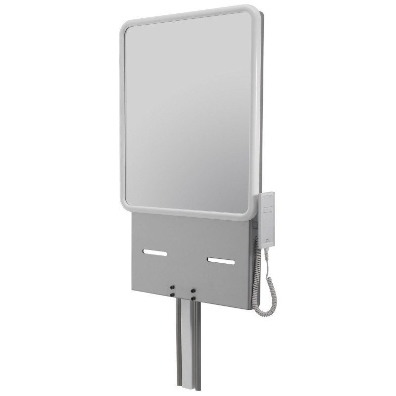 Support lavabo 18 à 25 kg+miroir réglable en hauteur par assistance électrique