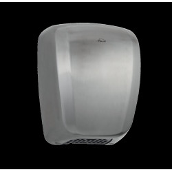 Sèche-mains AEROFIT air pulsé compact 1800w, 221x152x291mm, inox brossé