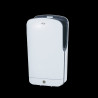 Sèche-mains AEROJET air pulsé 1600-2000w, 300x140x570mm, filtre HEPA, abs blanc