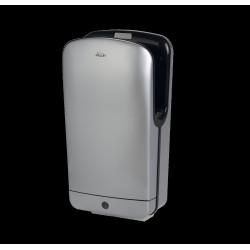 Sèche-mains AEROJET air pulsé 1600-2000w, 300x140x570mm, filtre HEPA, abs gris