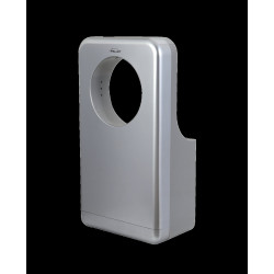 Sèche-mains AERONOME air pulsé 1050-1450w, 318x185x615mm, filtre HEPA, abs gris