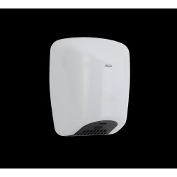 Sèche-mains AEROSTYL air pulsé 1800w, 221x190x291mm, filtre HEPA, inox blanc