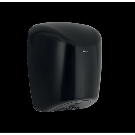 Sèche-mains AEROSTYL air pulsé 1800w, 221x190x291mm, filtre HEPA, inox noir