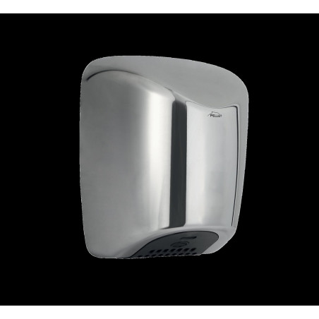 Sèche-mains AEROSTYL air pulsé 1800w, 221x190x291mm, filtre HEPA, inox poli bril