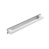 Barre amovible 552,5x67x78 mm, alu.anodisé, à fixer sur le rail 044250 + verrous