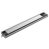 Barre amovible 662x67x80 mm, alu anodisé, à fixer sur le rail 044260 + verrous