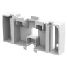 Support mural en polyamide injecté pour tablette ARSIS réf. 047735 ou 047739