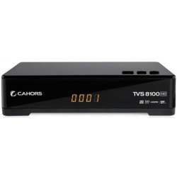 CAHORS Démodulateur Satellite Free To Air - TVS8100HD