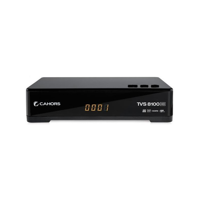 CAHORS Démodulateur Satellite Free To Air - TVS8100HD