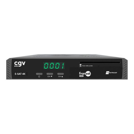 CGV Démodulateur satellite - E-SAT4K