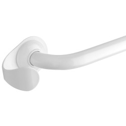 Porte-canne pour barres alu. blanche, polyalu et polyalu ergosoft, polyamide