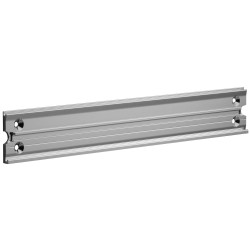 Rail 443 mm 443 x 67 x 10,5 mm, aluminium anodisé brillant