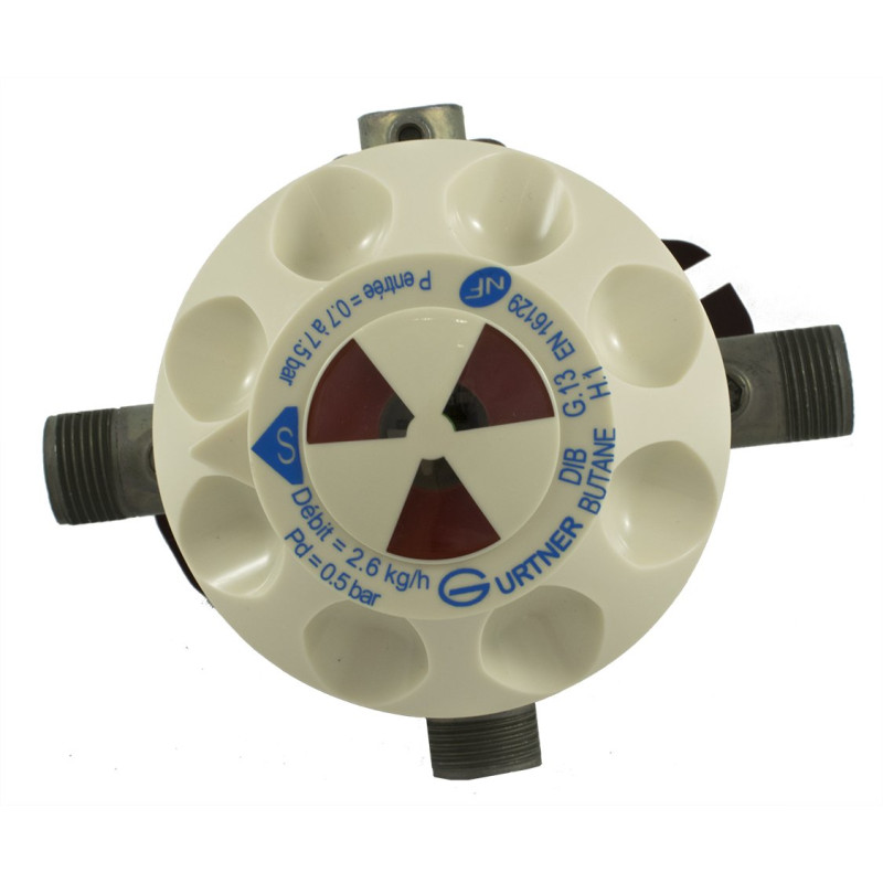 D.I.B. 2,6 kg/h 0,5bar NF en Butane - M20x150 & ISR - Skin