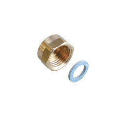 Bouchon femelle G1/2" NF Laiton