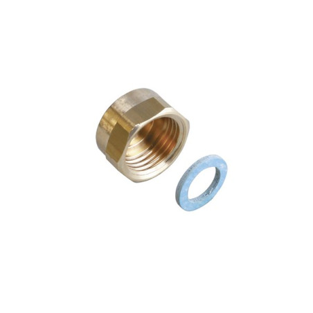 Bouchon femelle G1/2" NF Laiton