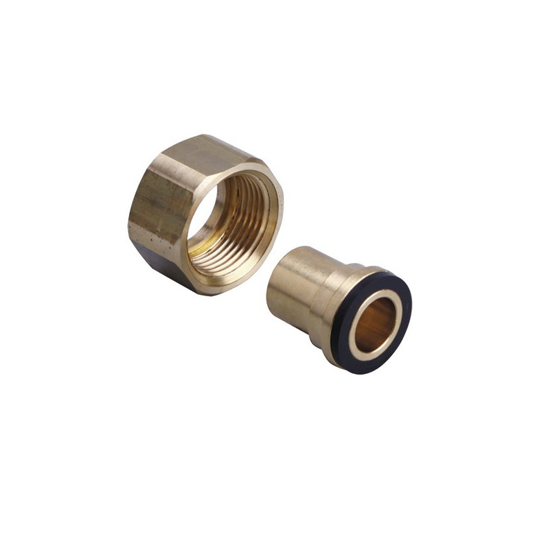 Ecrou 3/4" GPL avec douille à braser avec son joint