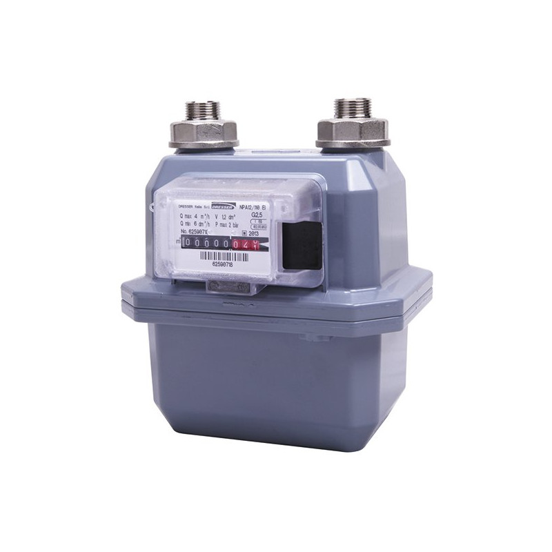 Compteur Haute Pression G2,5 pour installation propane. Livré sans raccords