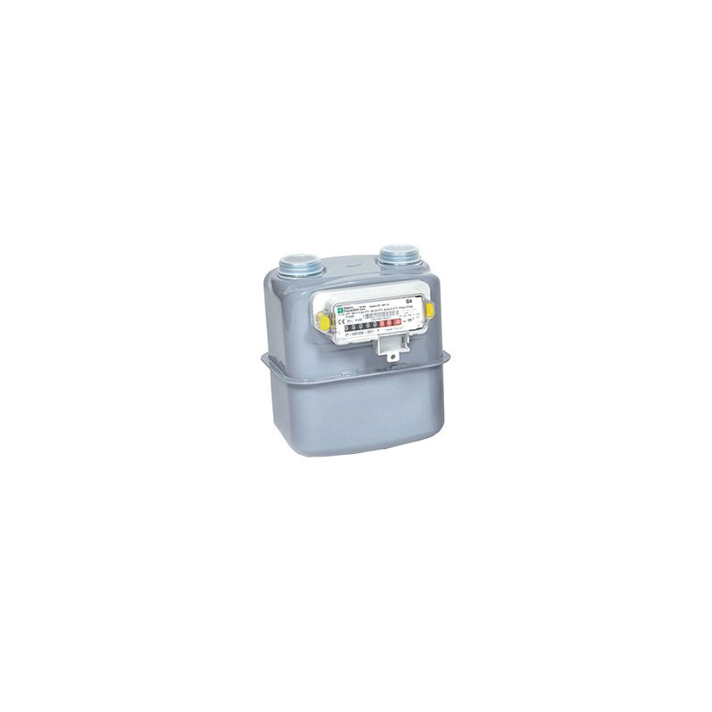 Compteur G4 - débit 6 m3 maxi - pression maxi 500 mbar