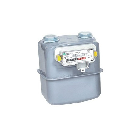 Compteur G4 - débit 6 m3 maxi - pression maxi 500 mbar