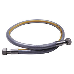 Flexible inox sans date de péremption haute pression (maxi 2 bar) - longueur 0,50 m Entrée femelle G1/2" - Sor